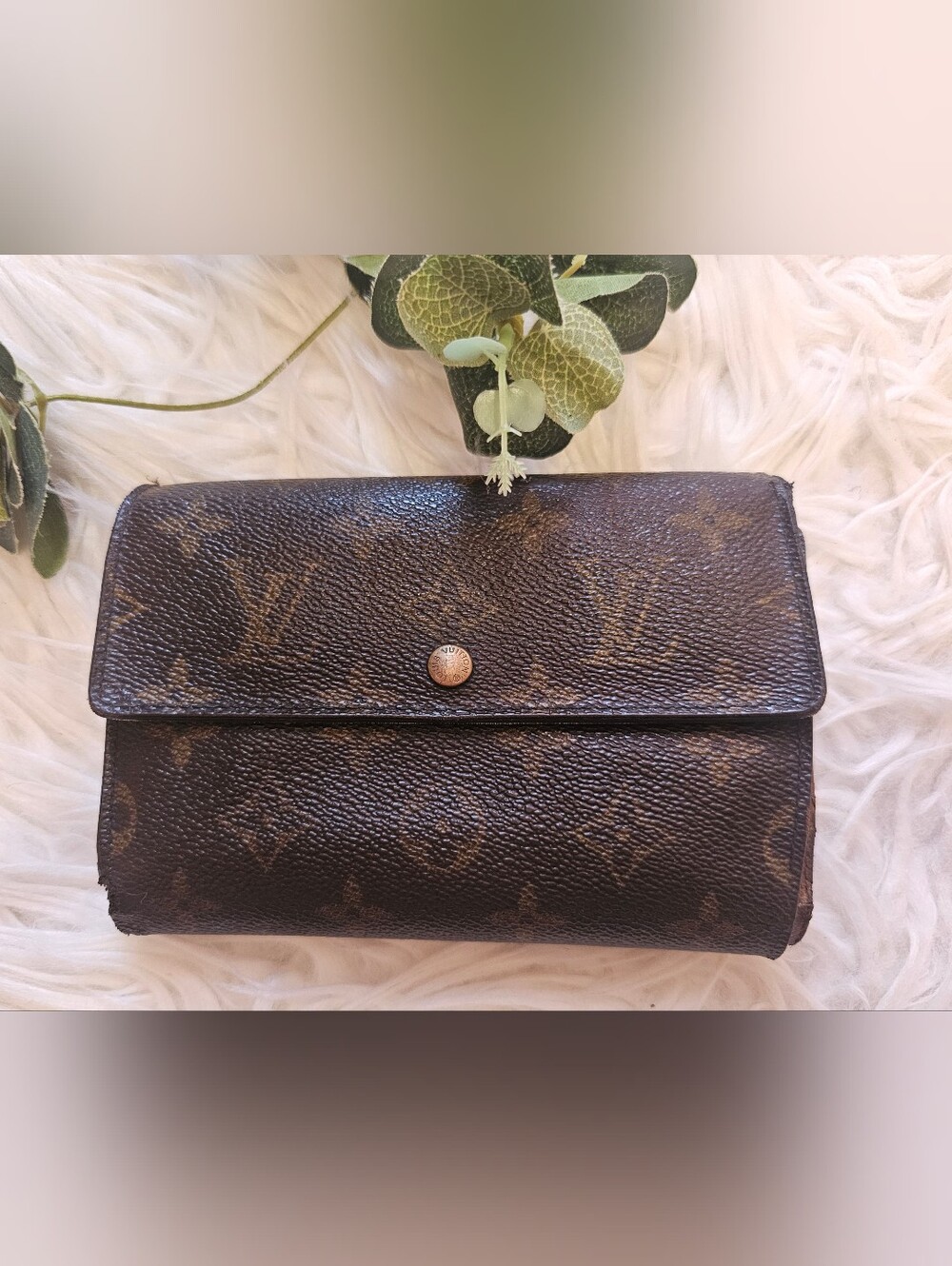 Louis Vuitton Portè Tresor International Vintage Wallet:Trifold